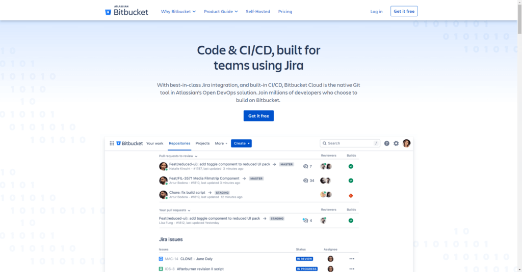 Empower your Agile development with Bitbucket, the platform that streamlines code collaboration and ensures version control with ease.