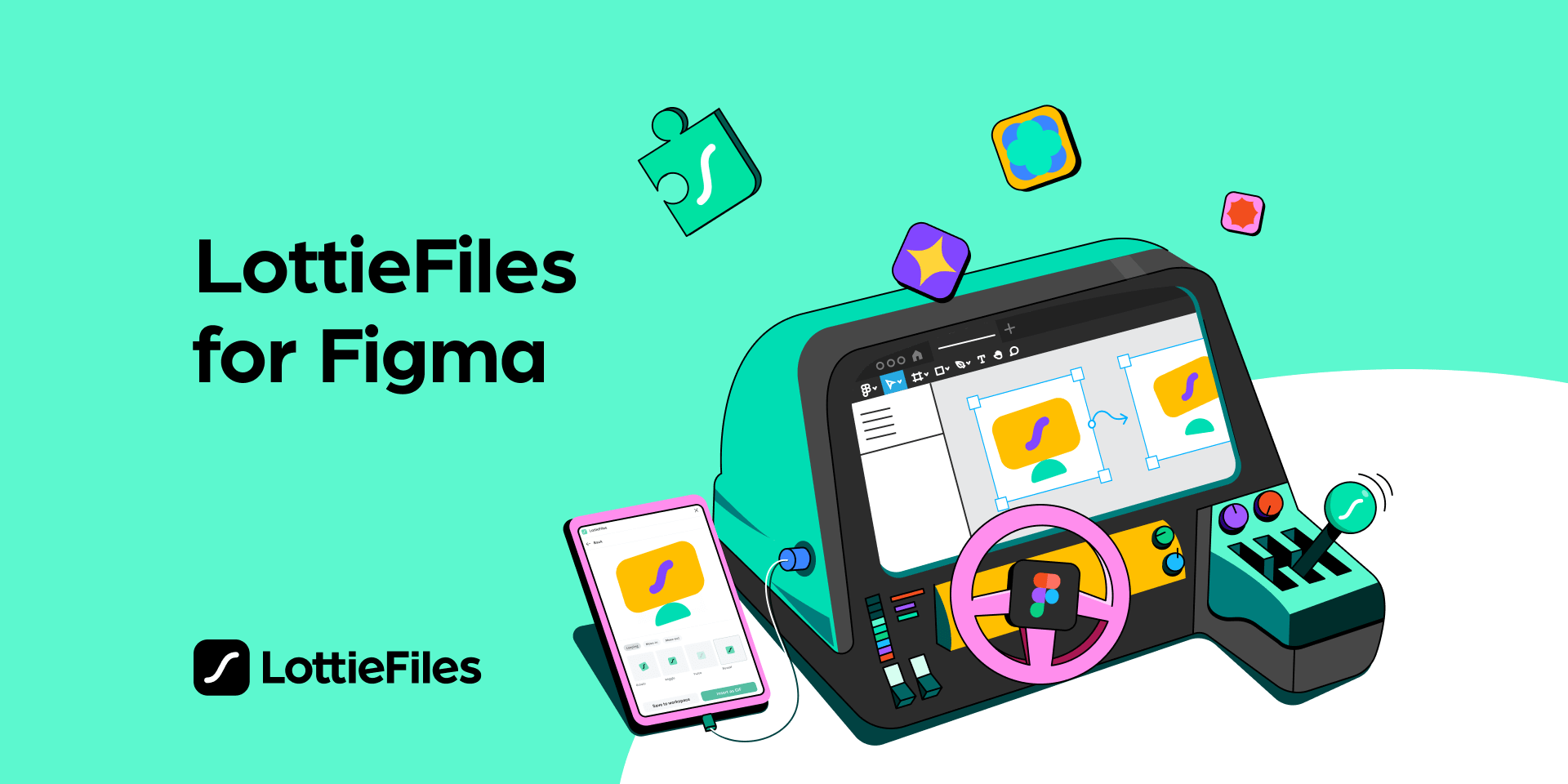 Access a world of dynamic animations within Figma.