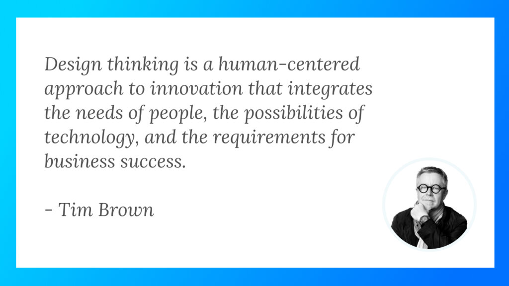 Explore the innovation-driving power of design thinking with Tim Brown.